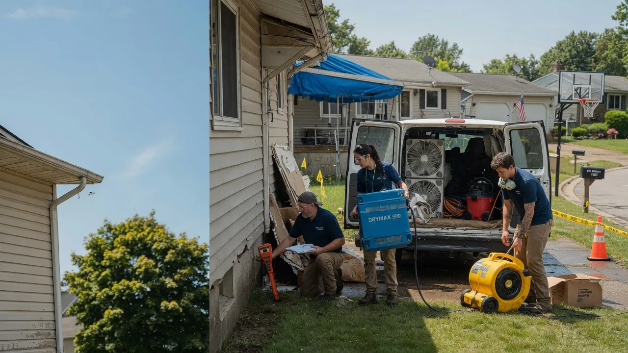 Ceiling Leak Cleanup in Van Wert, IA near me