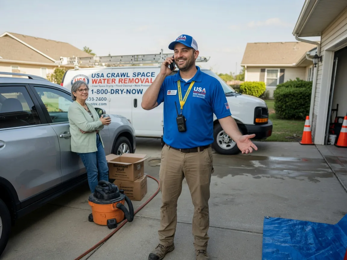 Crawl Space Water Removal Van Wert, IA FAQs